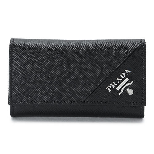 PRADA プラダキーケーススーパーコピーレザー 2PG222 QME F0002/SAF.MET NERO
